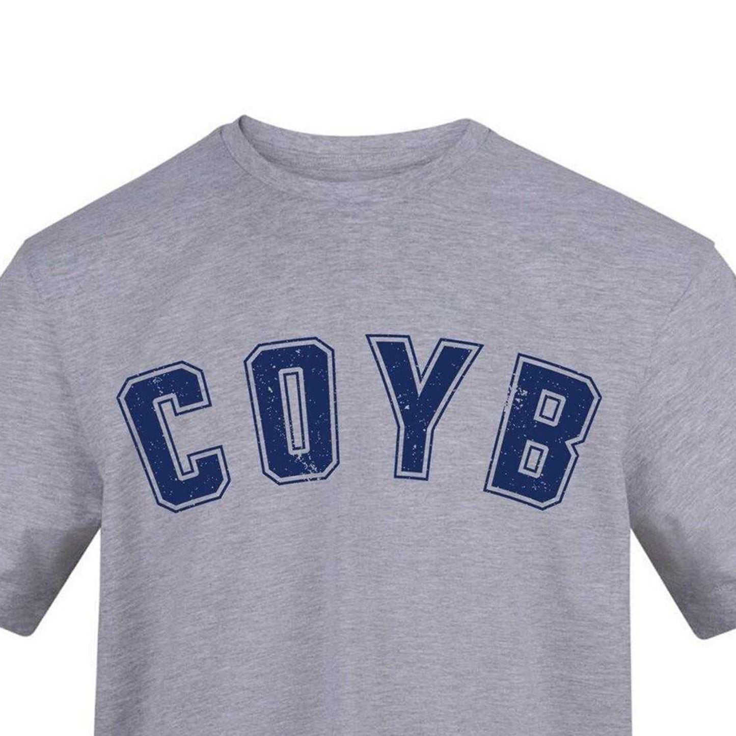 Grey - Side - AWD Mens Come On You Blues T-Shirt