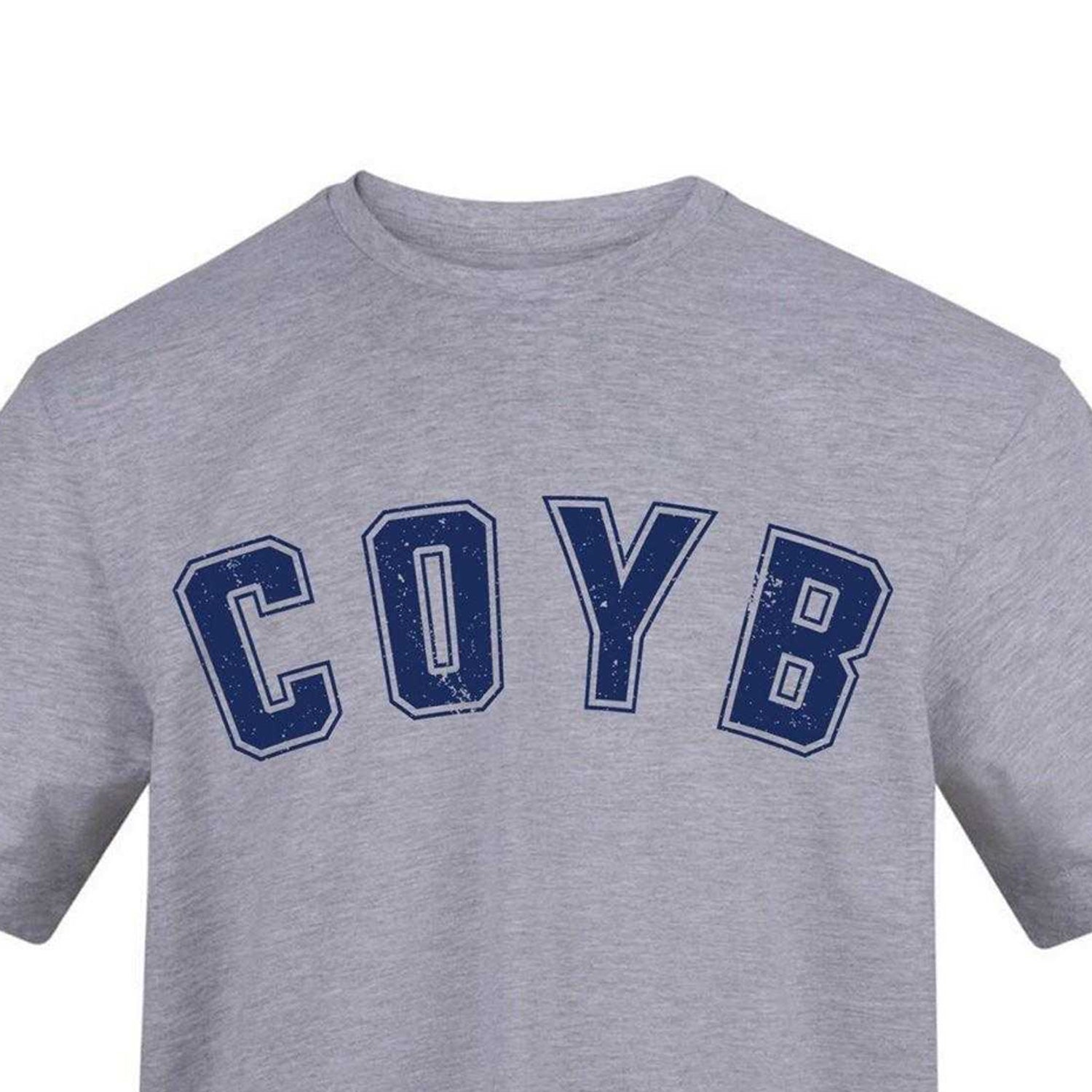 Grey - Side - AWD Mens Come On You Blues T-Shirt