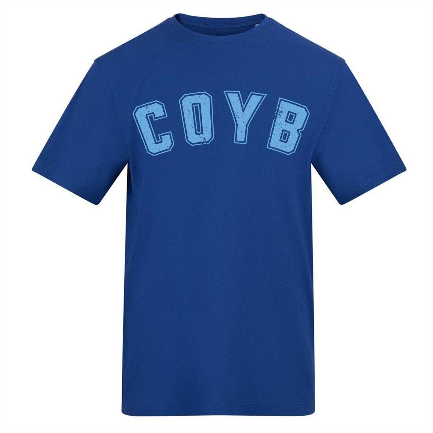 White - Front - AWD Mens Come On You Blues T-Shirt