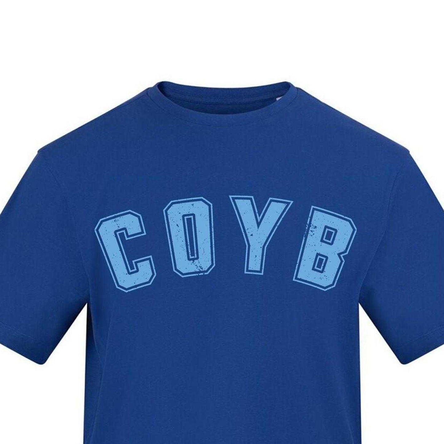 White - Side - AWD Mens Come On You Blues T-Shirt