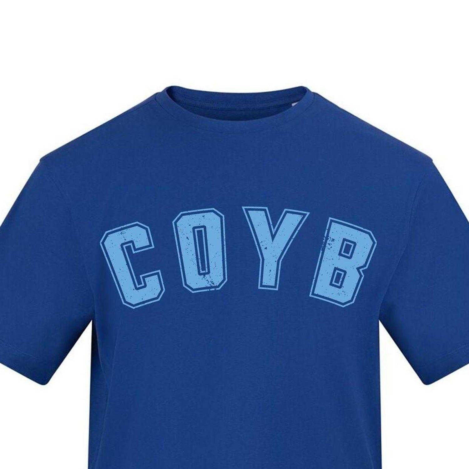 White - Side - AWD Mens Come On You Blues T-Shirt