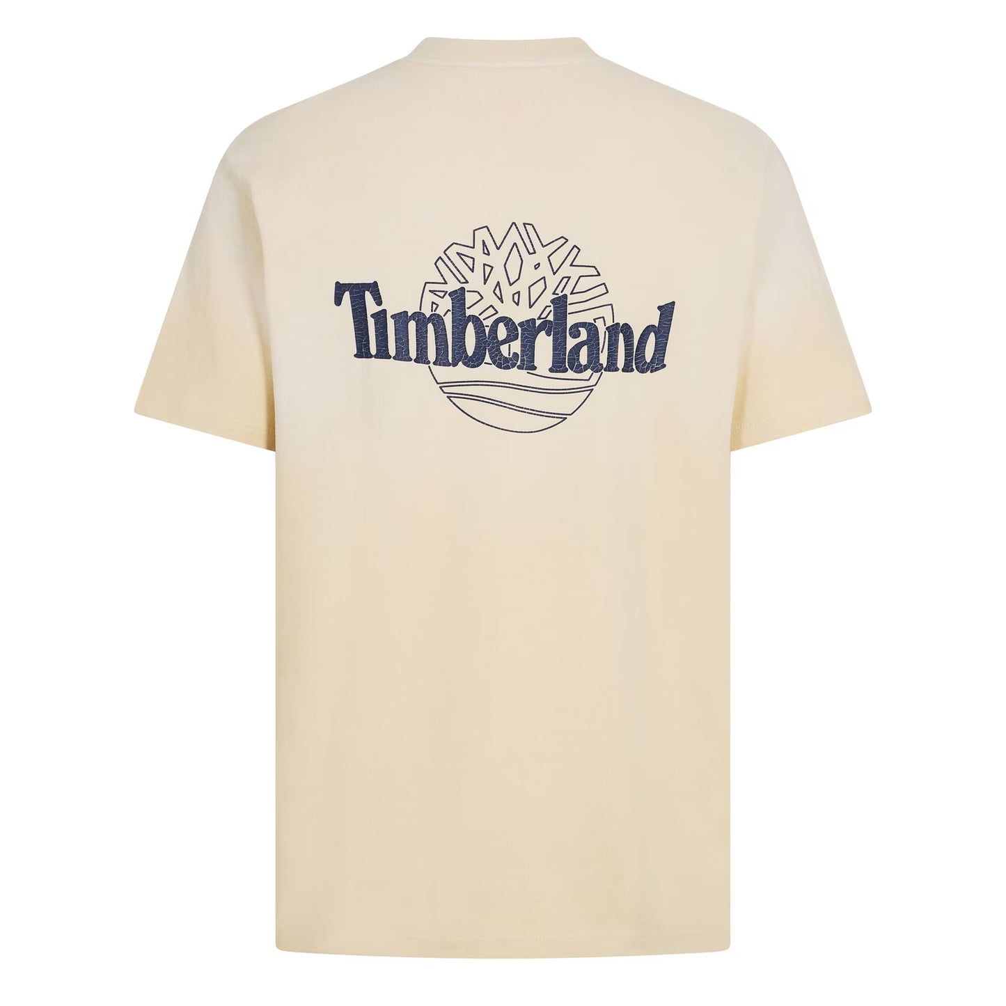 Putty - Back - Timberland Mens Back Print Oversized T-Shirt