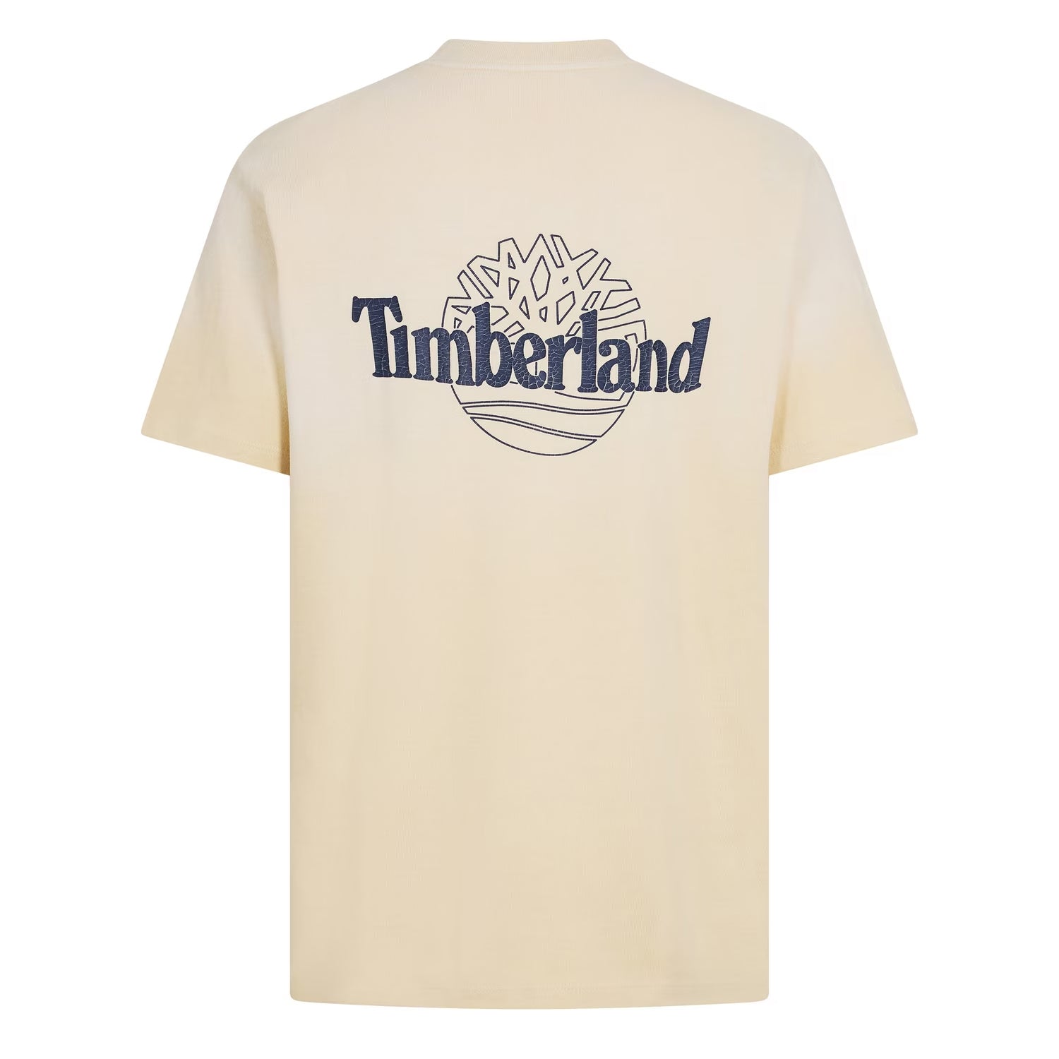 Putty - Back - Timberland Mens Back Print Oversized T-Shirt