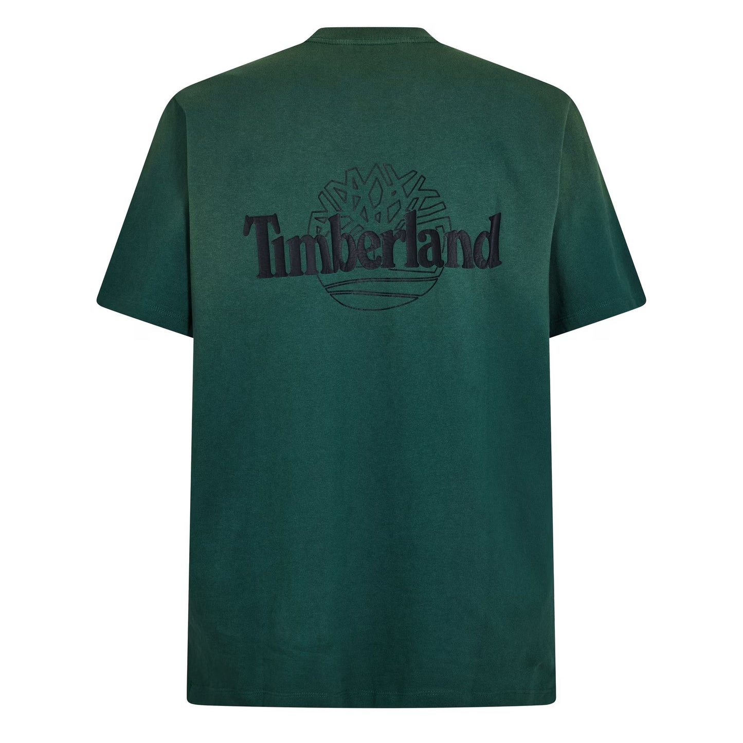 Green - Back - Timberland Mens Back Print Oversized T-Shirt