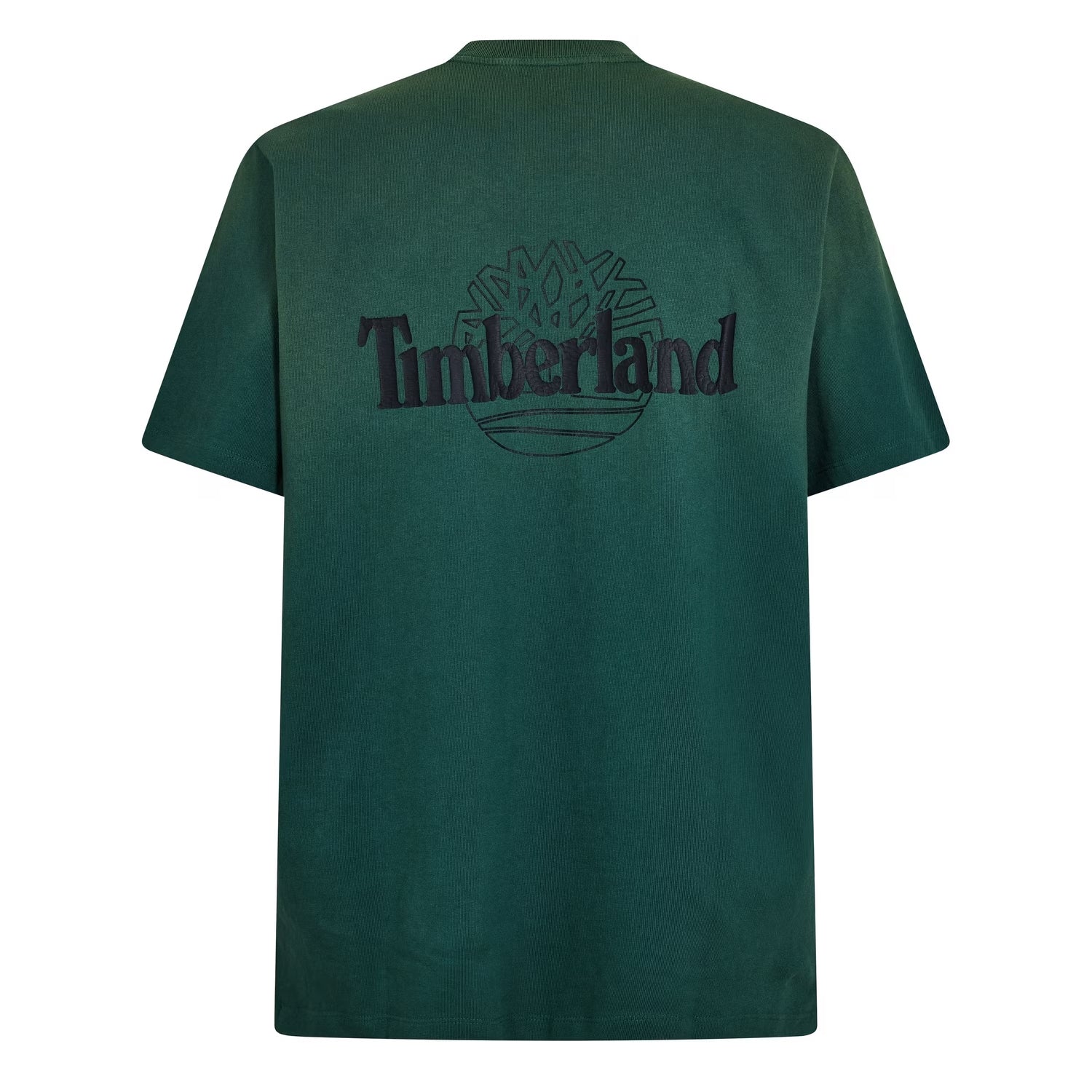 Green - Back - Timberland Mens Back Print Oversized T-Shirt