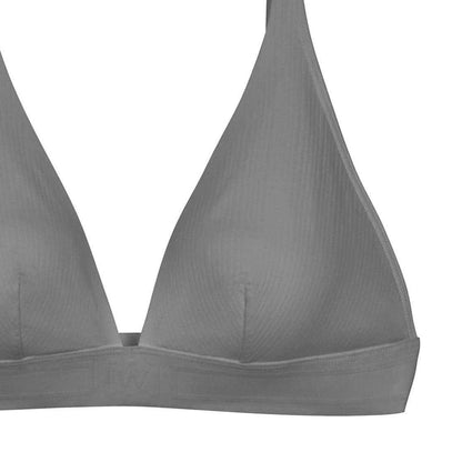 Smoke - Back - Wolford Womens-Ladies Bralette