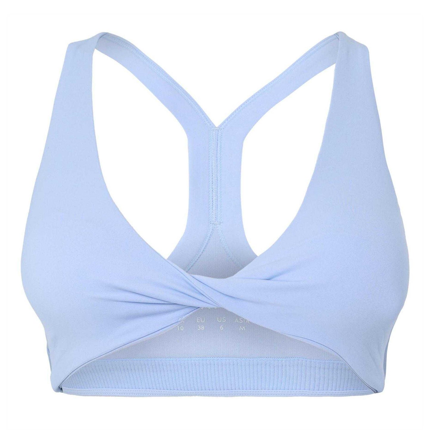 Brunnera Blue - Front - USA Womens-Ladies Sports Bra