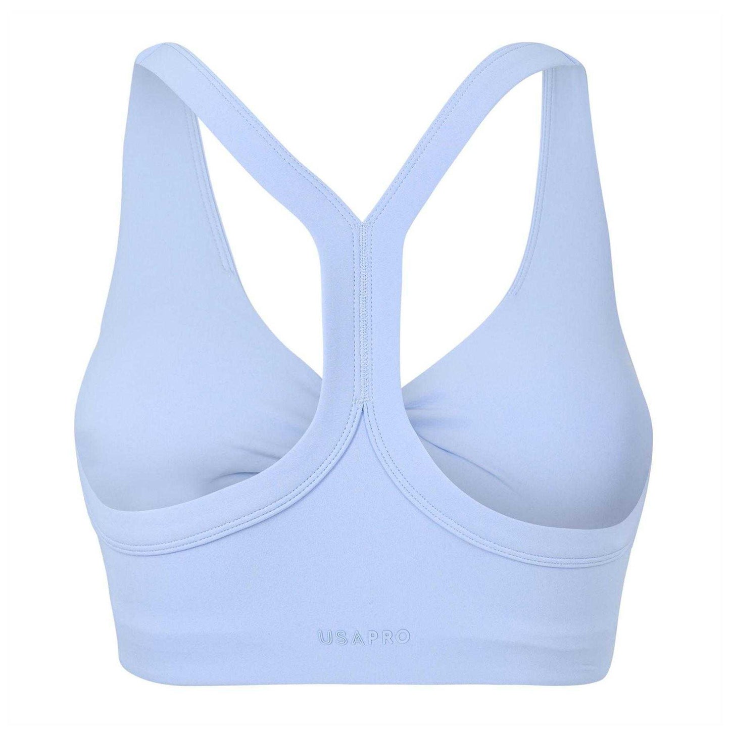 Brunnera Blue - Back - USA Womens-Ladies Sports Bra