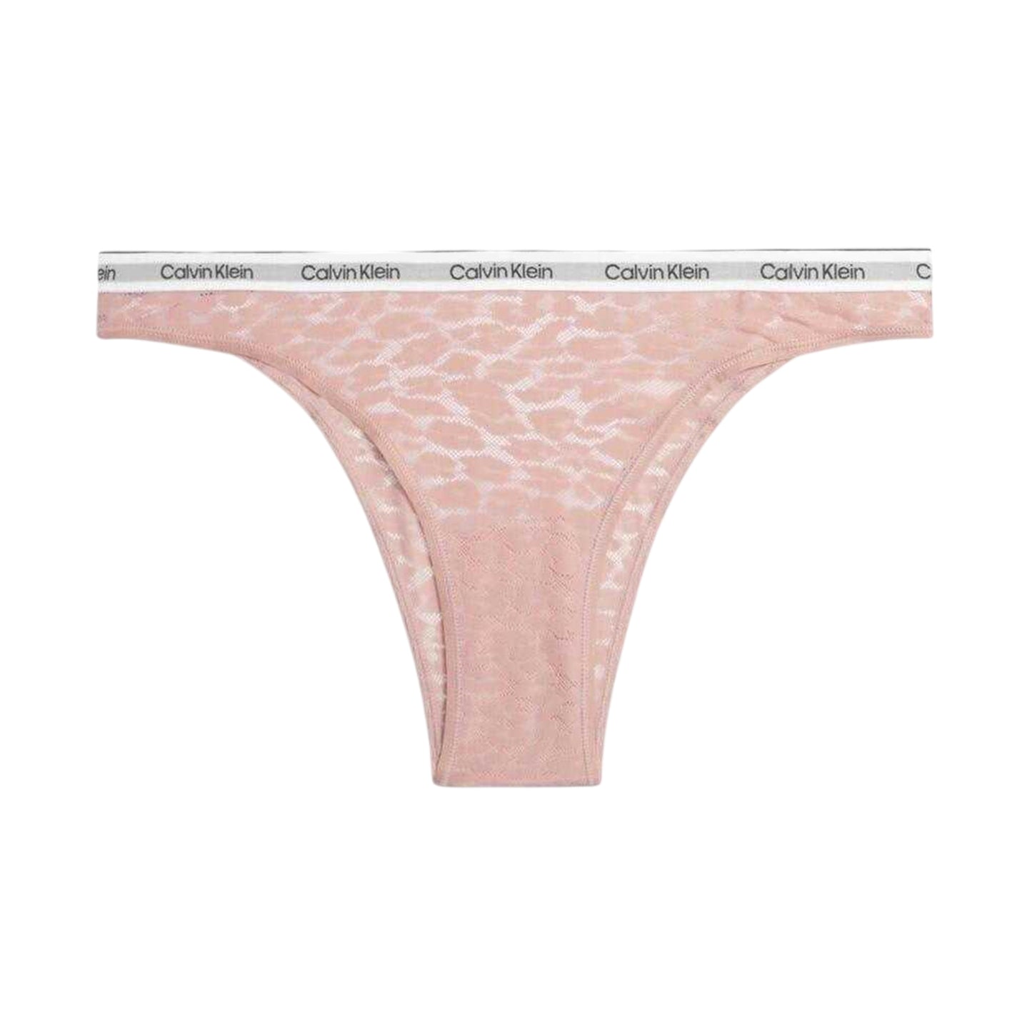 Leopard - Front - Calvin Klein Womens-Ladies Nylon Brazilian Briefs