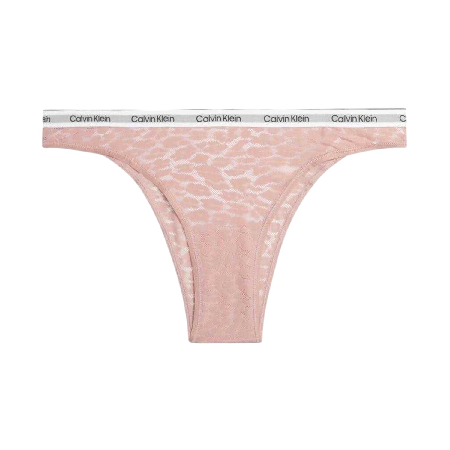 Leopard - Front - Calvin Klein Womens-Ladies Nylon Brazilian Briefs