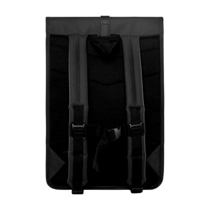 Black - Back - Rains Plain Waterproof Cycling Rucksack
