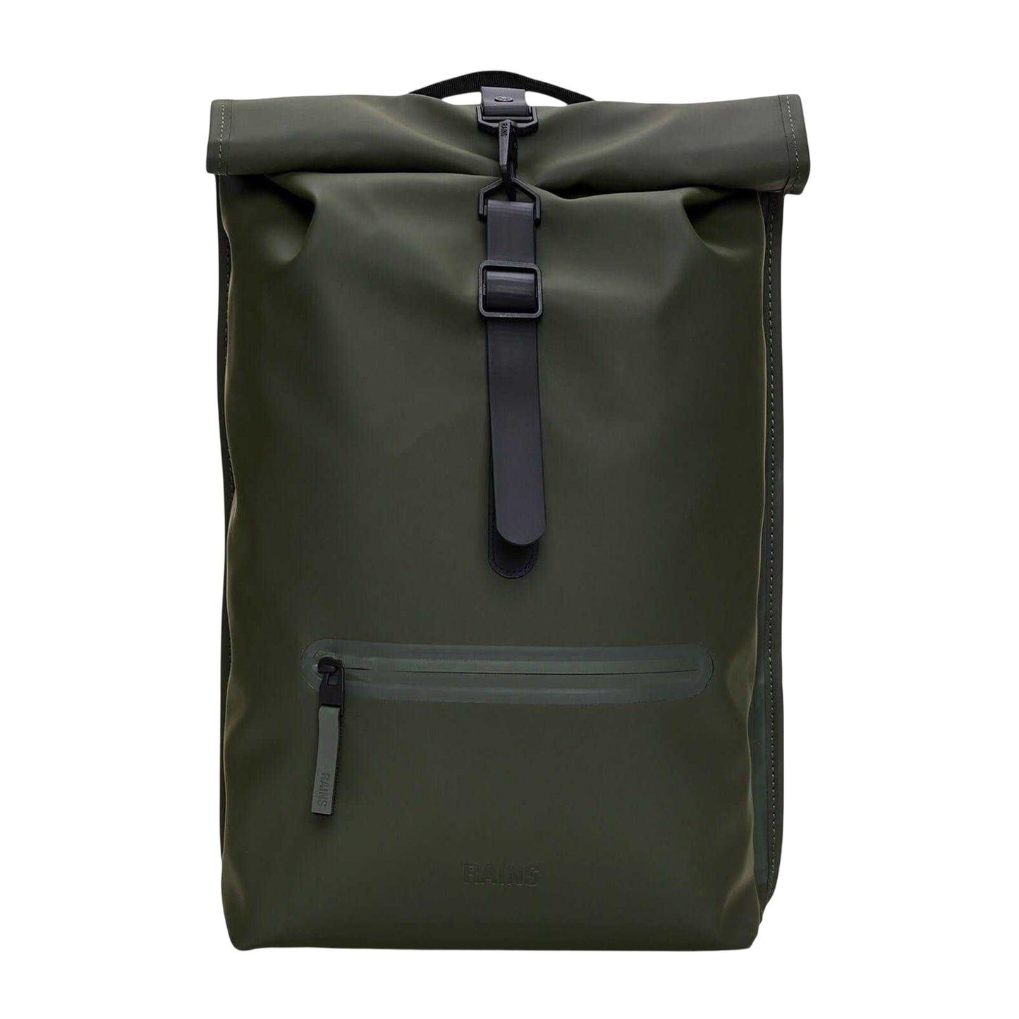 Green - Front - Rains Plain Waterproof Cycling Rucksack