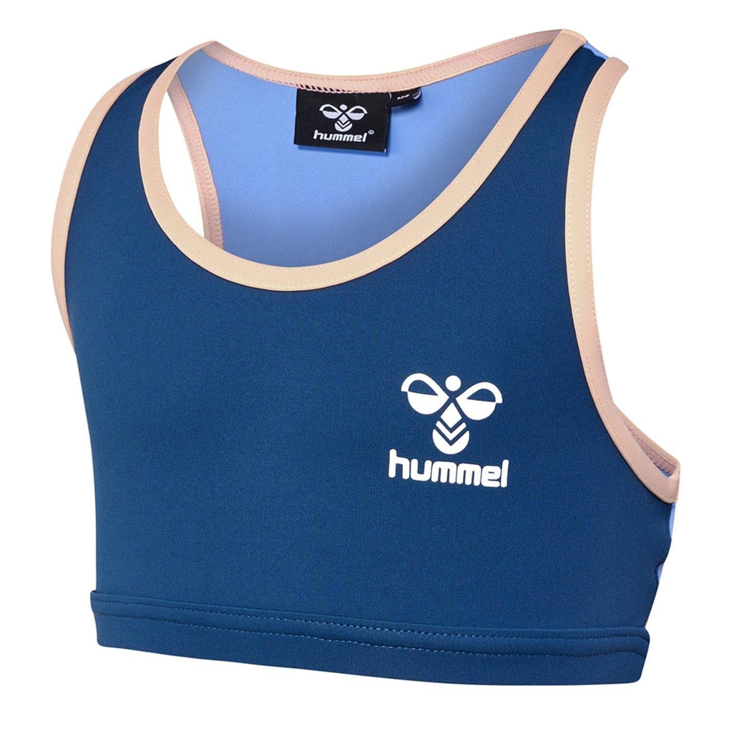Dark Denim - Lifestyle - Hummel Girls Colour Block Two-Piece Swimsuit