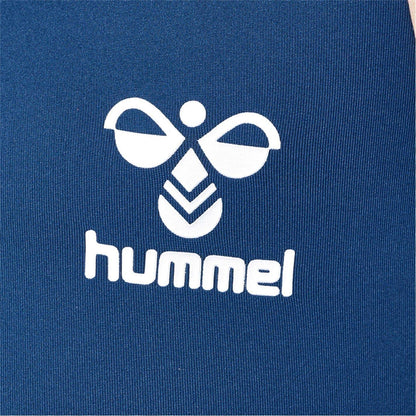 Dark Denim - Pack Shot - Hummel Girls Colour Block Two-Piece Swimsuit