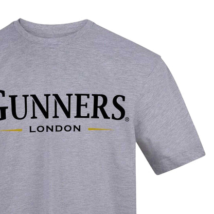 White - Back - AWD Mens Gunners London T-Shirt
