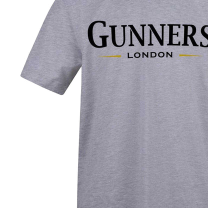 White - Side - AWD Mens Gunners London T-Shirt