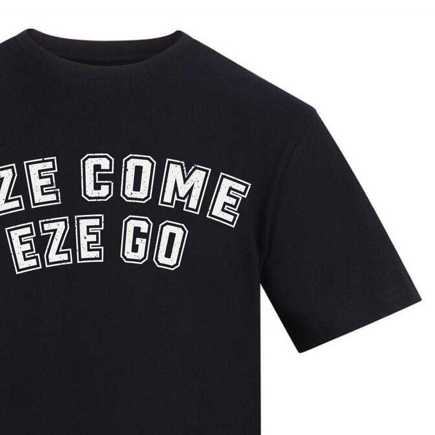 Black - Side - AWD Mens Eze Come Eze Go T-Shirt