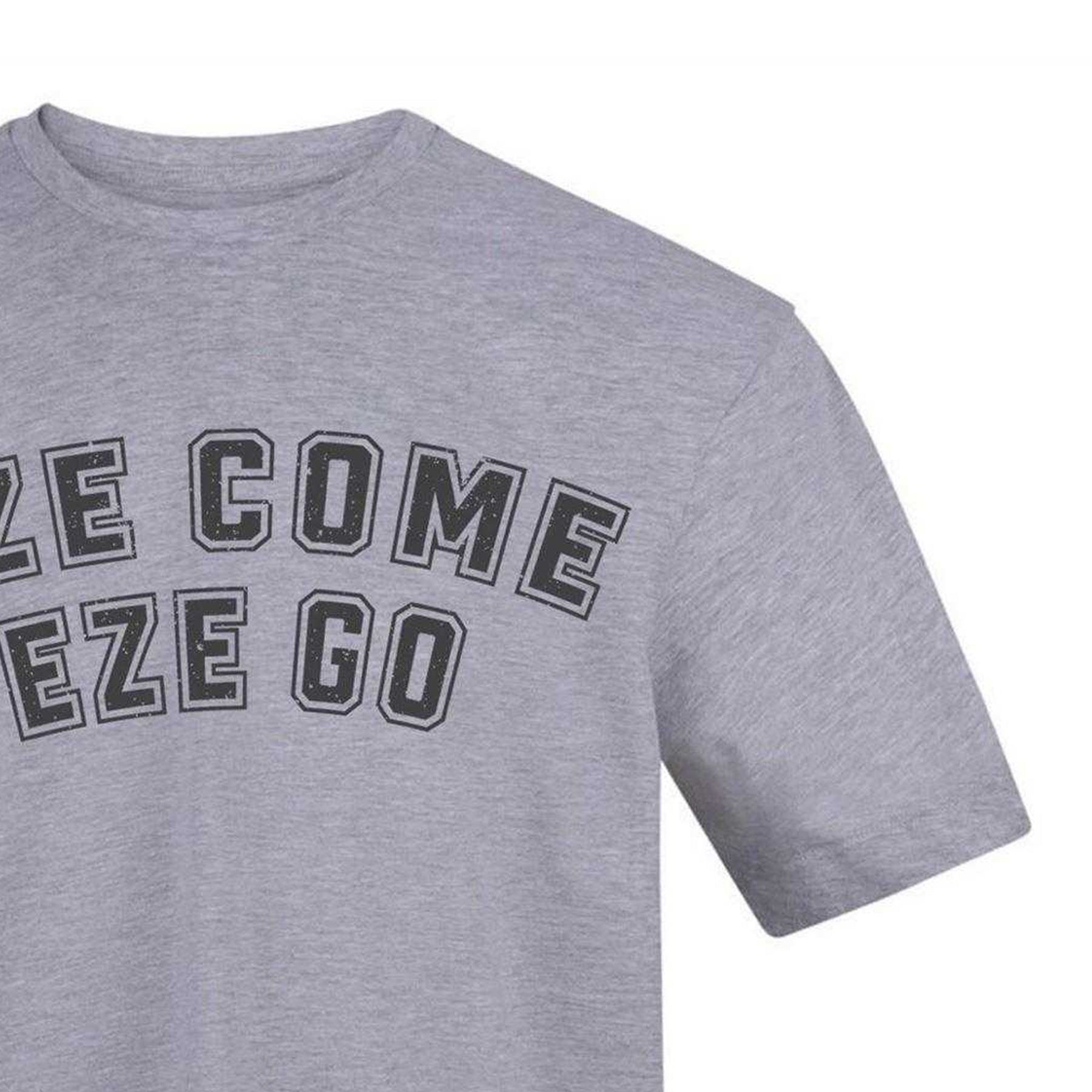 White - Side - AWD Mens Eze Come Eze Go T-Shirt