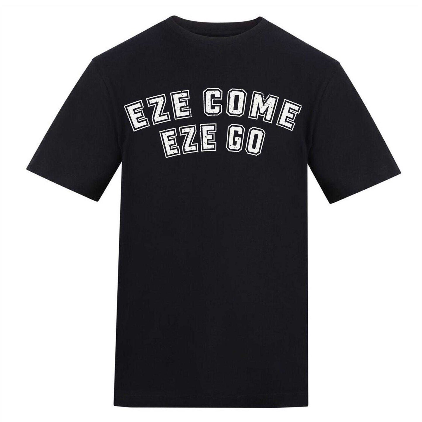 Black - Front - AWD Mens Eze Come Eze Go T-Shirt