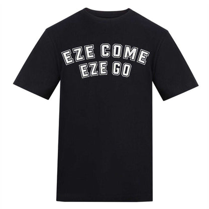Black - Front - AWD Mens Eze Come Eze Go T-Shirt
