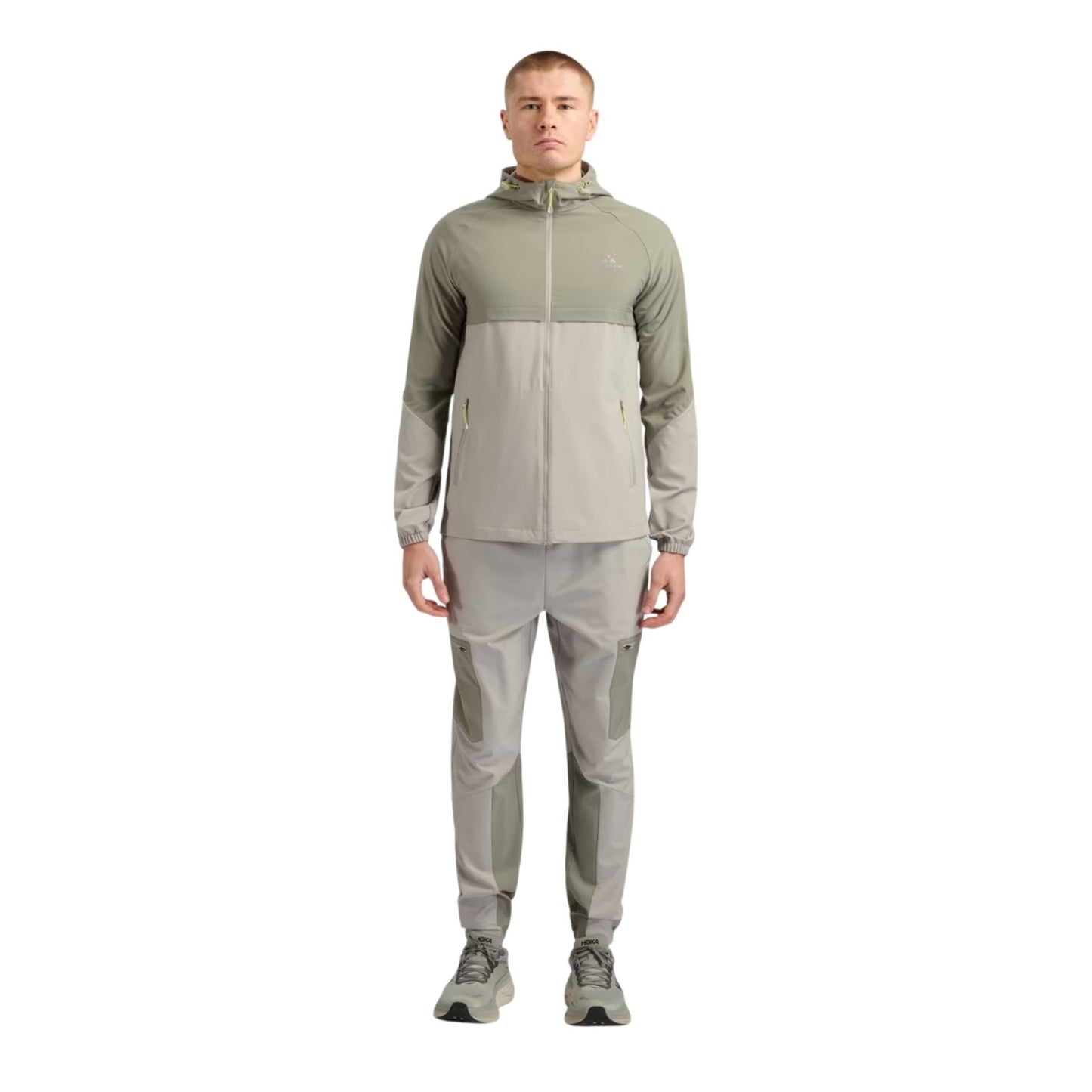 Grey Marl - Front - ALTRYN Mens Wooderson Performance Jacket