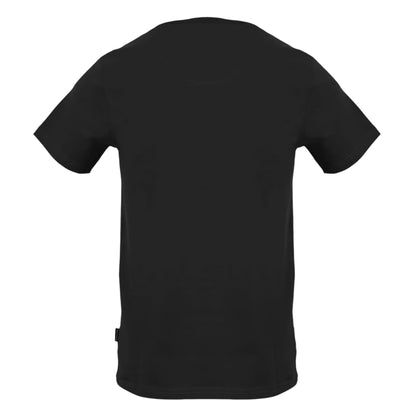 Black - Back - Aquascutum Mens Script Logo T-Shirt
