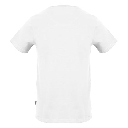 White - Back - Aquascutum Mens Box Logo T-Shirt