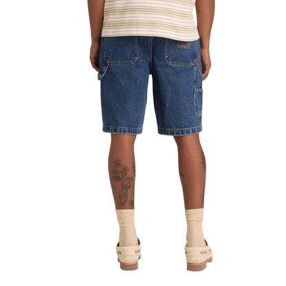 Blue Wash - Back - Timberland Mens Denim Plain Shorts