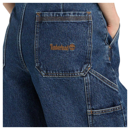 Blue Wash - Side - Timberland Mens Denim Plain Shorts
