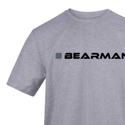 Grey - Side - AWD Unisex Adult Bearman T-Shirt