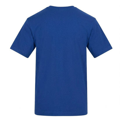 Blue - Back - AWD Mens Three Lions England T-Shirt
