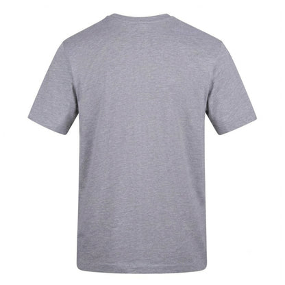 Grey - Back - AWD Mens Three Lions England T-Shirt