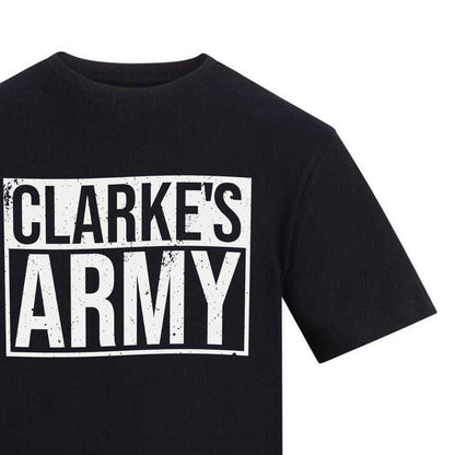 Black - Side - AWD Mens Clarke´s Army T-Shirt