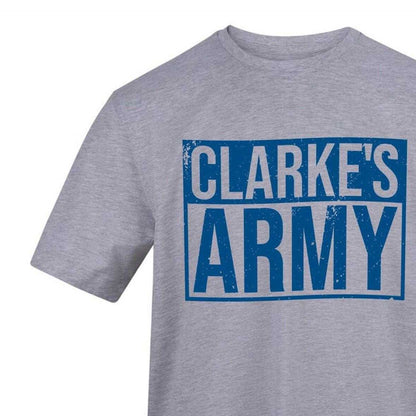 Grey - Side - AWD Mens Clarke´s Army T-Shirt