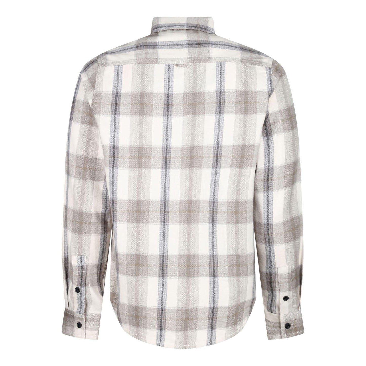 Clay - Back - Luke Mens Johnny Plaid Chest Pocket Overshirt