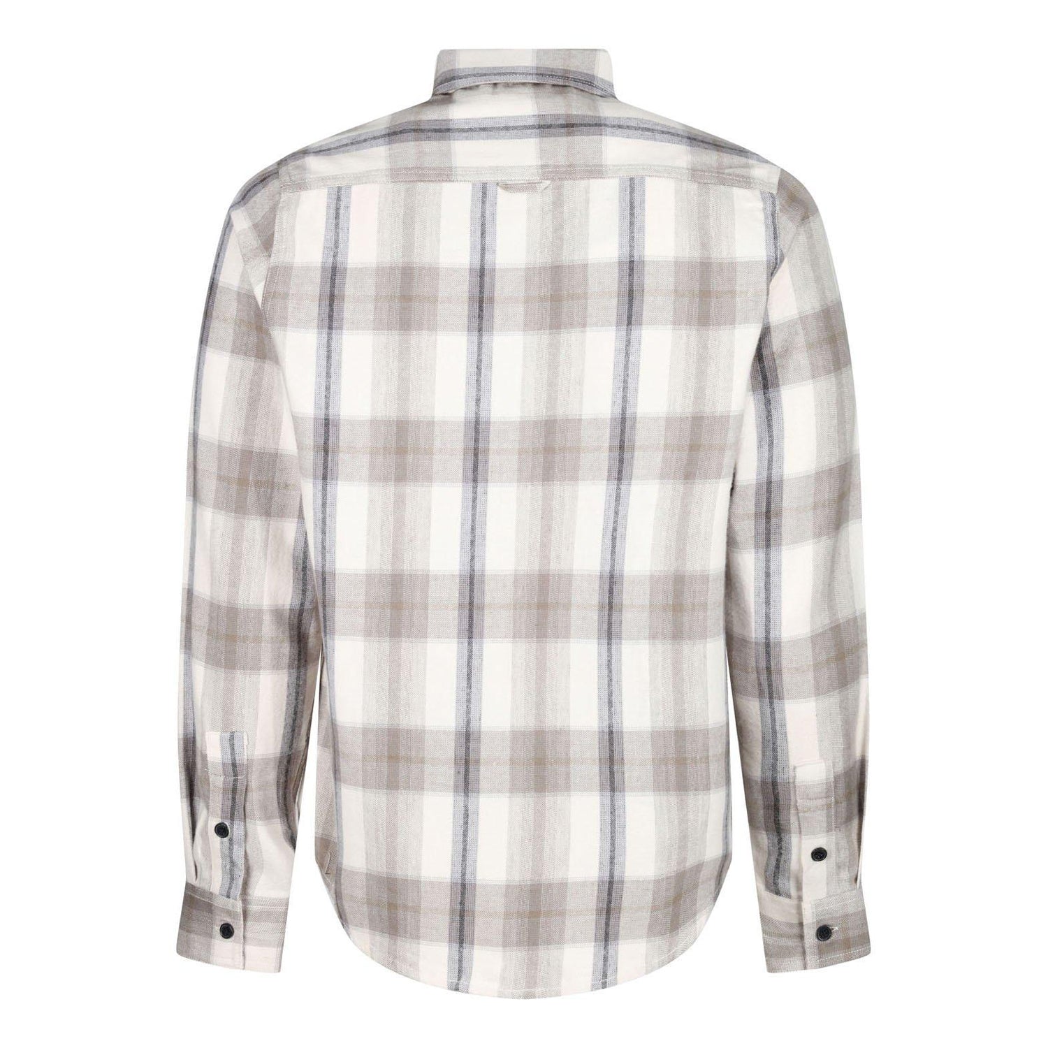 Clay - Back - Luke Mens Johnny Plaid Chest Pocket Overshirt