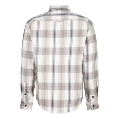 Clay - Back - Luke Mens Johnny Plaid Chest Pocket Overshirt