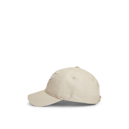 Beige - Lifestyle - Tommy Hilfiger Womens-Ladies Embroidered Logo Baseball Cap