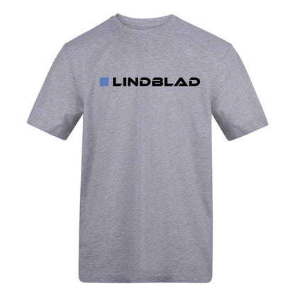 Grey - Front - F1 Unisex Adult Lindblad Cotton T-Shirt