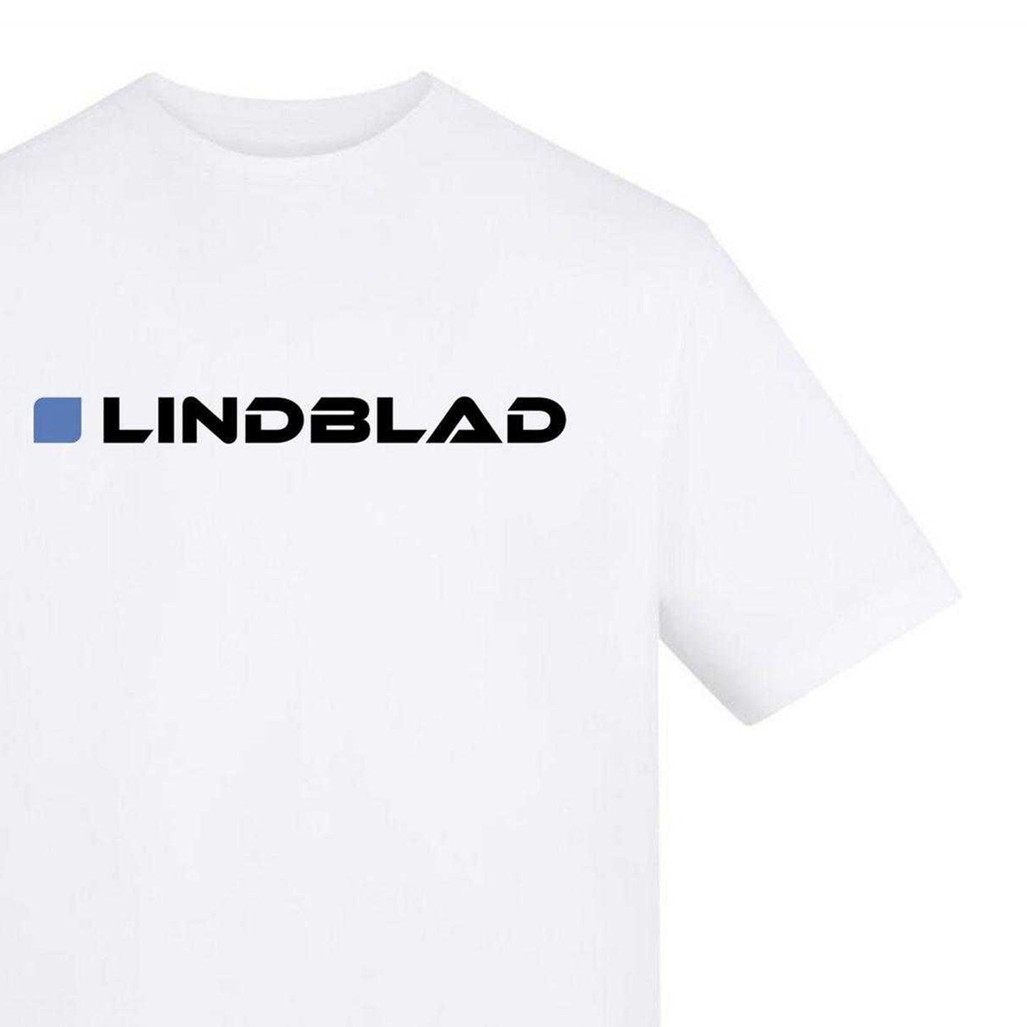 White - Side - F1 Unisex Adult Lindblad Cotton T-Shirt