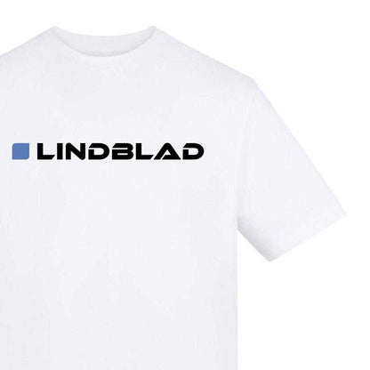 White - Side - F1 Unisex Adult Lindblad Cotton T-Shirt
