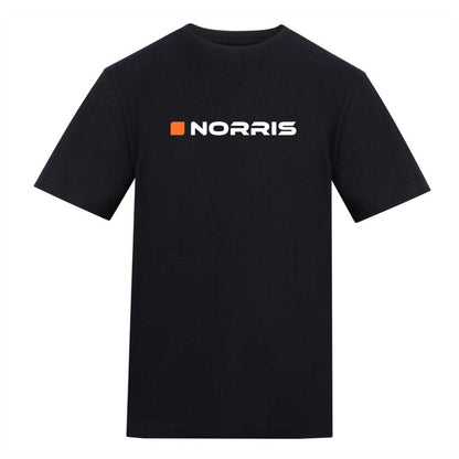 Black - Front - AWD Unisex Adult Lando Norris Formula 1 T-Shirt