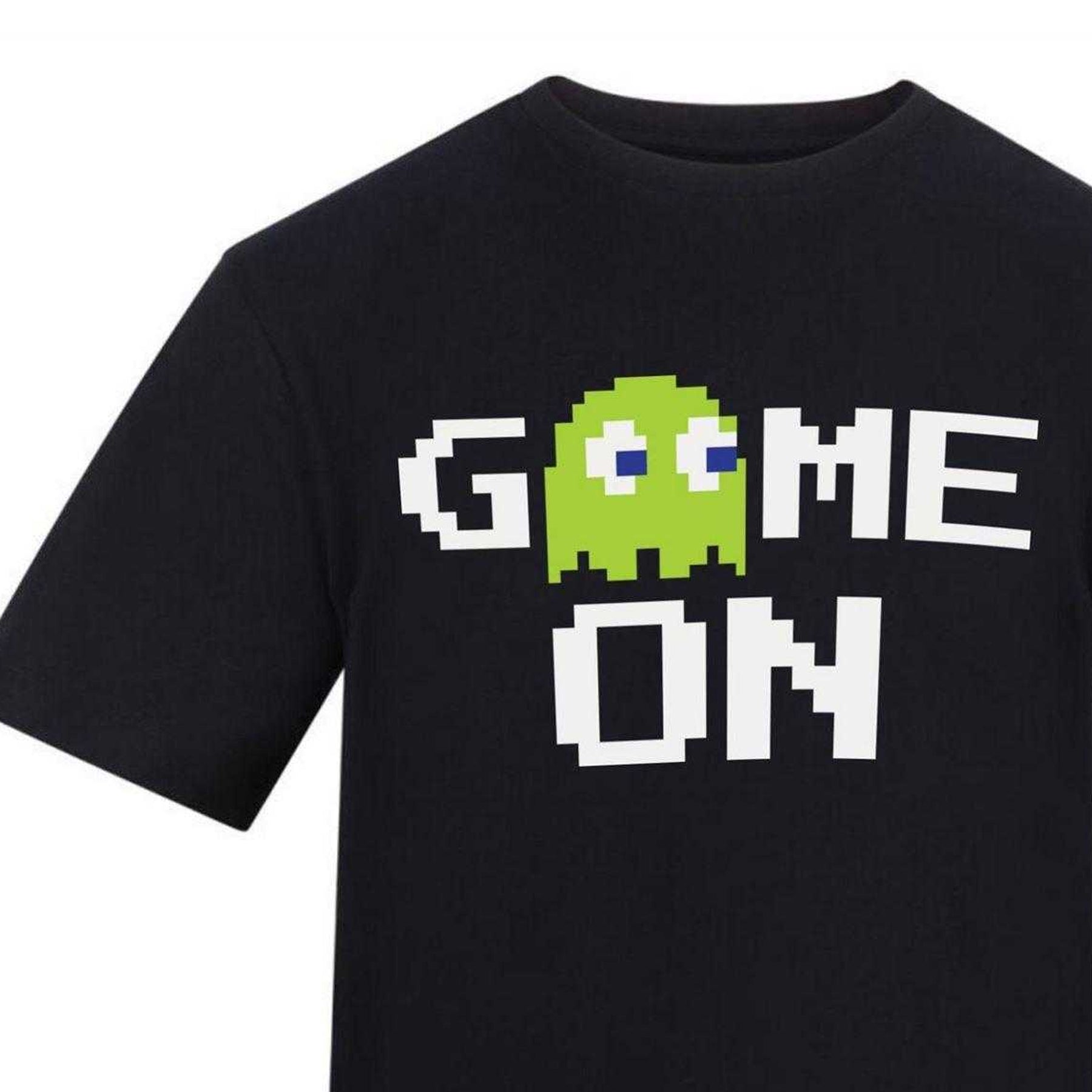 Black - Side - AWD Unisex Adult Game On Pixel T-Shirt