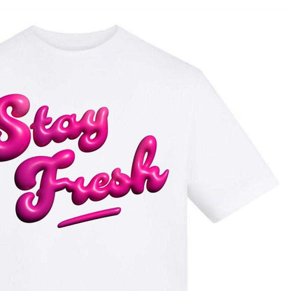 White - Side - AWD Unisex Adult Stay Fresh T-Shirt
