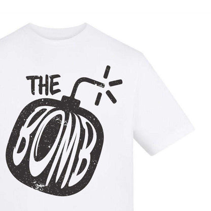 White - Side - AWD Unisex Adult The Bomb T-Shirt