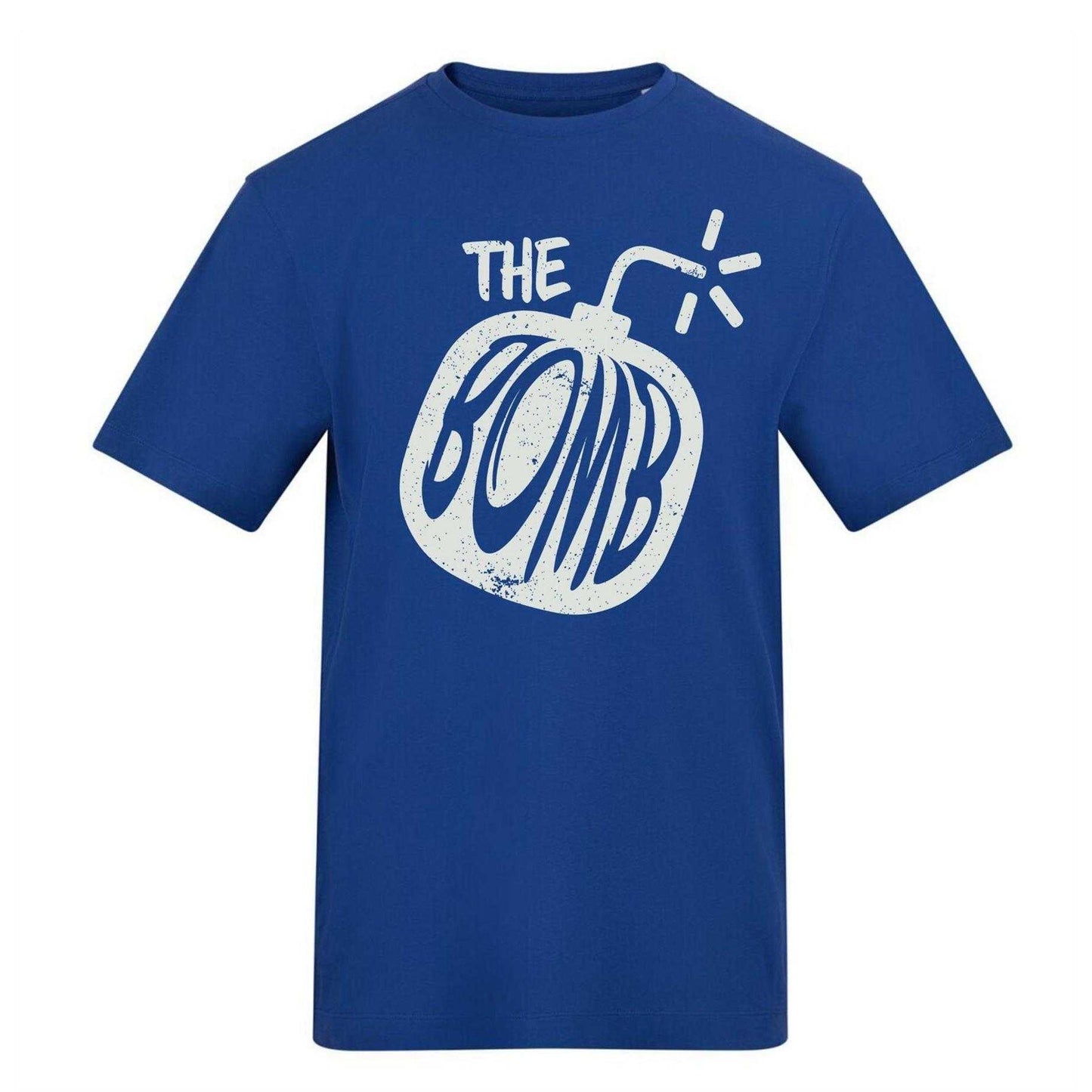 Blue - Front - AWD Unisex Adult The Bomb T-Shirt