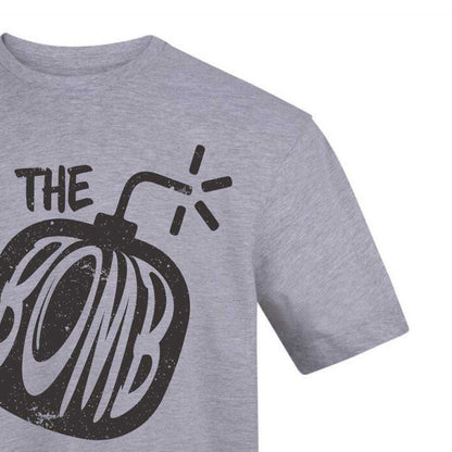 Grey - Side - AWD Unisex Adult The Bomb T-Shirt