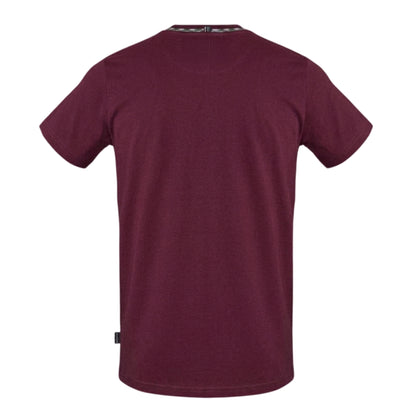 Red - Back - Aquascutum Unisex Adult 1851 Logo Cotton T-Shirt