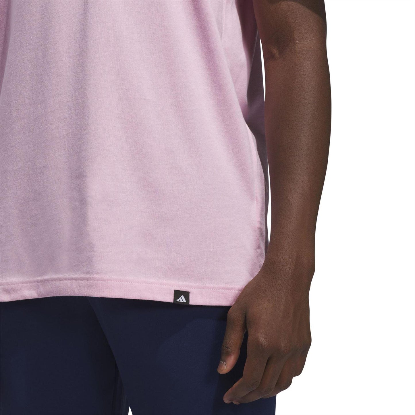 True Pink - Lifestyle - Adidas Mens Palm Tree Cotton Logo T-Shirt