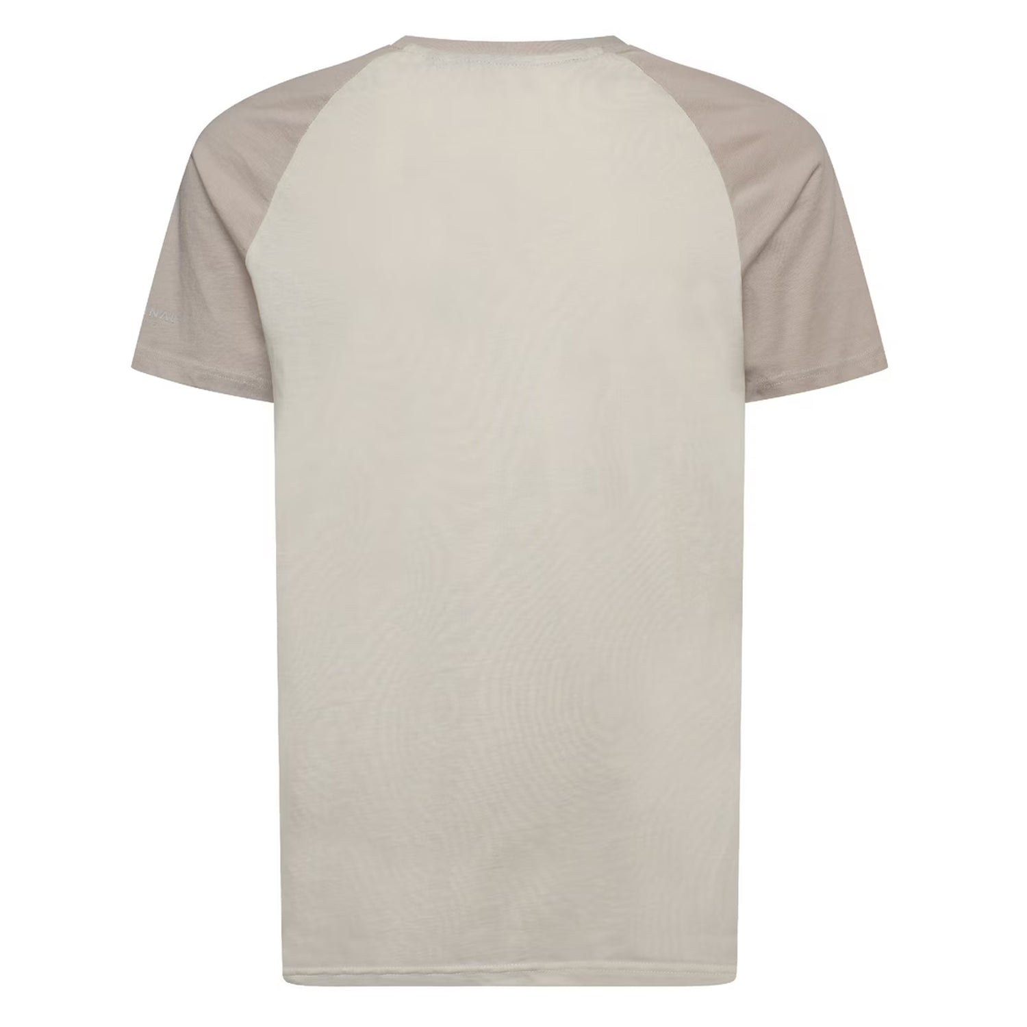 Neutral - Back - Crosshatch Mens Bretsby Logo Cotton T-Shirt